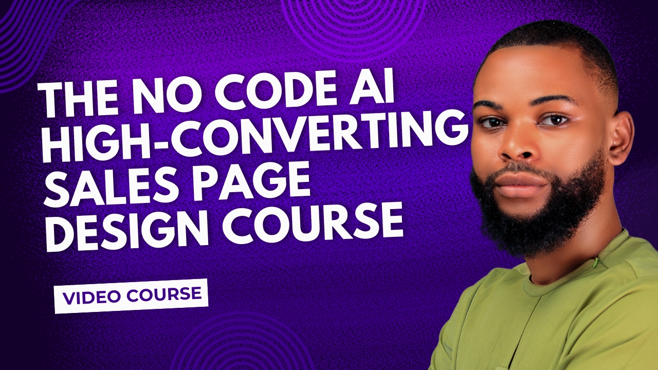 The No Code AI High-Converting Sales Page Design Course